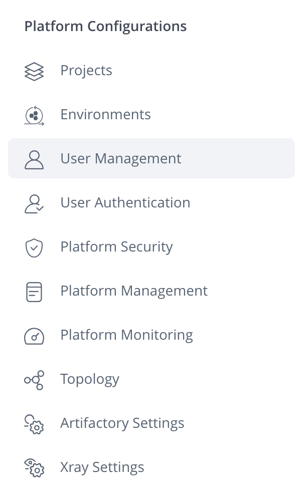 User Management Page